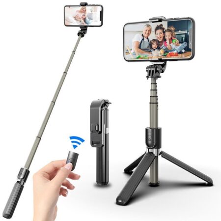 Super Selfie - Bastão de Selfie com Luz e Bluetooth - Image 3