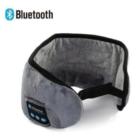 Tapa Olho Máscara Dormir com Fone De Ouvido Bluetooth - Imagem 2