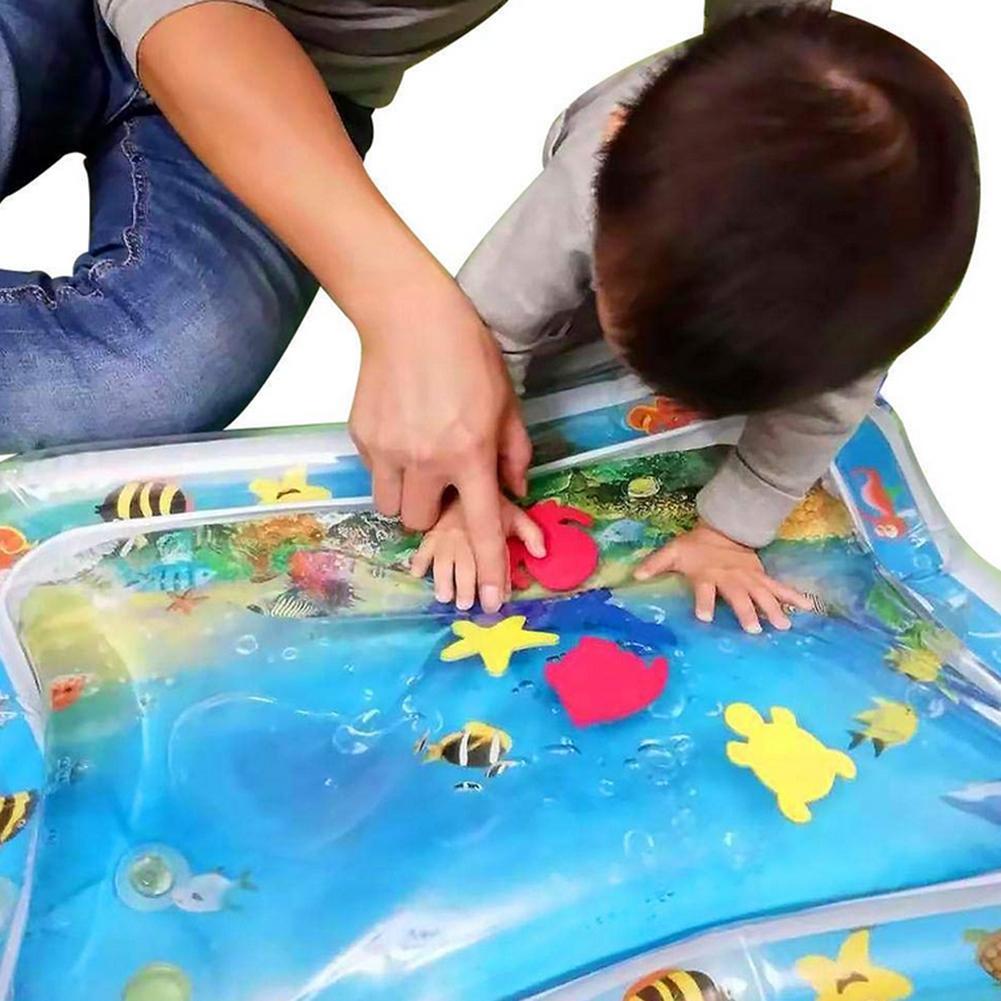 Tapete Baby Water - Tapete Interativo de Água Inflável Para Crianças - Imagem 3