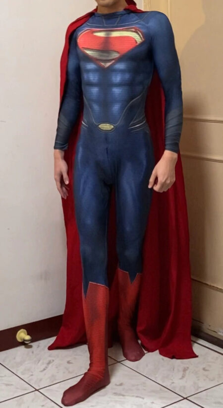 Fantasia Superman Black Adulto Cosplay Traje Luxo Super homem liga Da