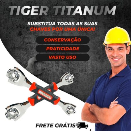 Tiger Titanium - Chave Multifuncional 48 em 1 Ferramentas - Imagem 2
