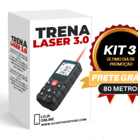Trena Laser 3.0 - Trena Laser Digital Para Medir Distância - Imagem 8