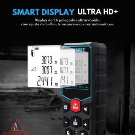 Trena Laser 3.0 - Trena Laser Digital Para Medir Distância - Imagem 7