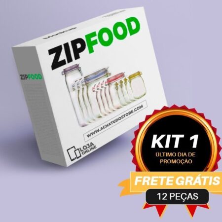 ZipFood - Organizador de Comida, saco de armazenamento reutilizável para comida - Imagem 7