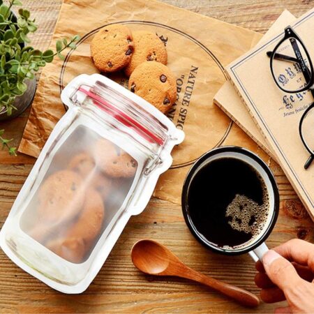 ZipFood - Organizador de Comida, saco de armazenamento reutilizável para comida - Imagem 5