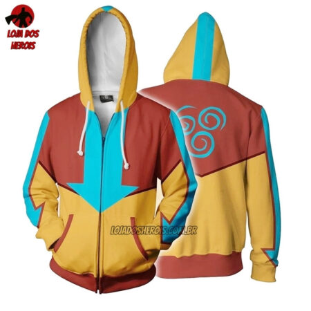 Blusa Jaqueta Casaco Aang - Avatar A Lenda De Aang - Image 2