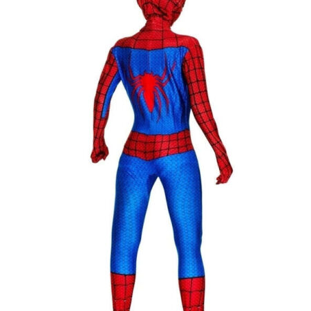 Fantasia Homem Aranha De Volta ao Lar Tom Holland Infantil Traje - Imagem 3