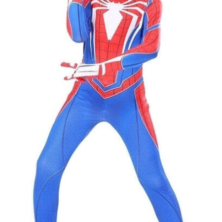 Fantasia Homem Aranha Game Jogo PS4 Xbox Cosplay Heróis Infantil Top - Imagem 3