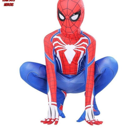 Fantasia Homem Aranha Game Jogo PS4 Xbox Cosplay Heróis Infantil Top - Imagem 4