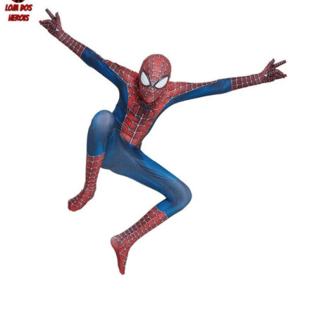 Fantasia Espetacular Homem Aranha Filme Cosplay Infantil Traje - Imagem 2