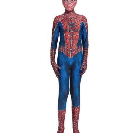 Fantasia Espetacular Homem Aranha Filme Cosplay Infantil Traje - Imagem 4