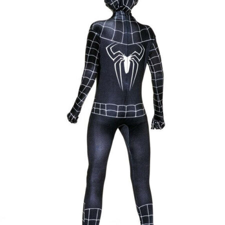 Fantasia Venom Homem Aranha Cosplay Heróis Infantil Eventos Traje Crianças - Imagem 4