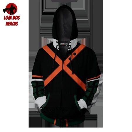 Jaqueta/Blusa Bakugou Todoriki My Hero Academia Anime Top - Image 2