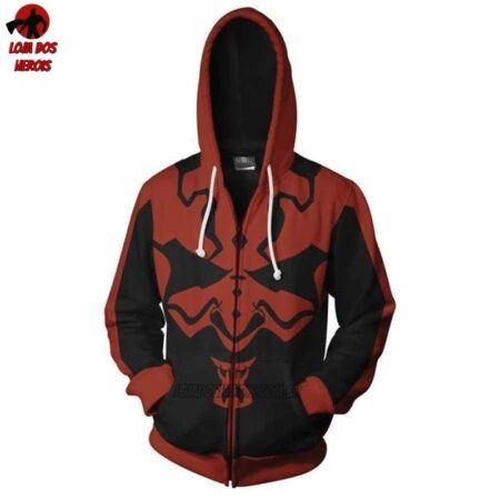 Blusa Jaqueta Casaco Darth Maul Star Wars Filme - Image 2