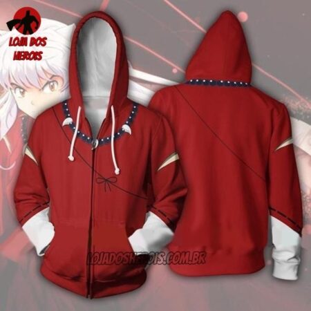 Jaqueta/Blusa Casaco Inuyasha Anime Top Desenho