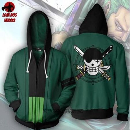 Jaqueta/Blusa/Casaco Zoro - One Piece