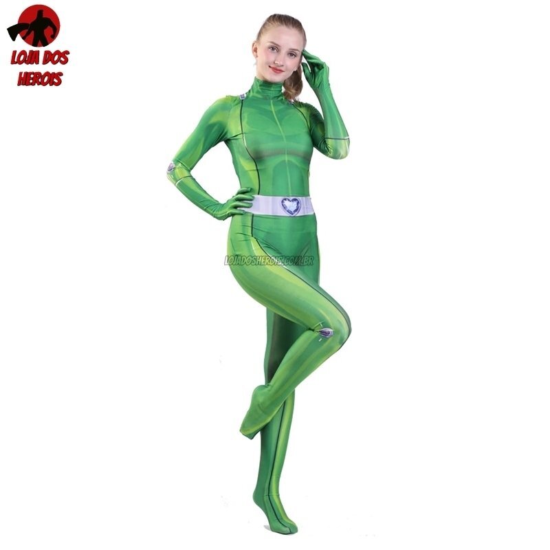 Fantasia Traje Cosplay Heróis Sam - Três Espiãs Demais Feminina - Imagem 2