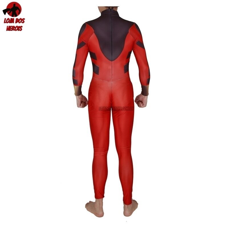 Fantasia Cosplay Heróis Masculina Macacão Bruce Lee Filme Clássico Treino - Imagem 2