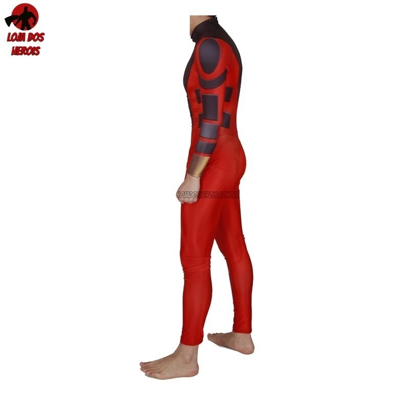 Fantasia Cosplay Heróis Masculina Macacão Bruce Lee Filme Clássico Treino - Imagem 3