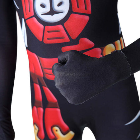 Fantasia Infantil Ninjago Power Cosplay Traje Completo Crianças Lego - Imagem 5