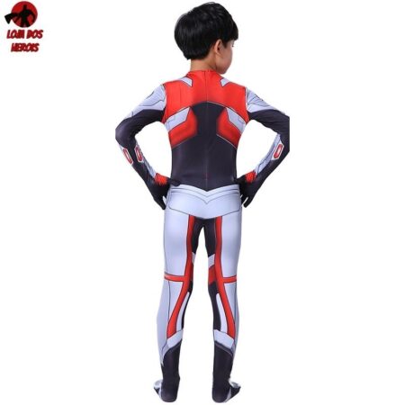 Fantasia Infantil Cosplay Heróis Traje Vingadores Ultimato Eventos Festas - Imagem 3