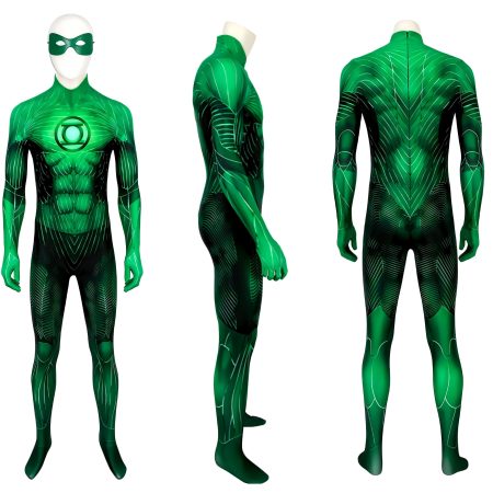 Cosplay Lanterna Verde Profissional Adulto Masculino