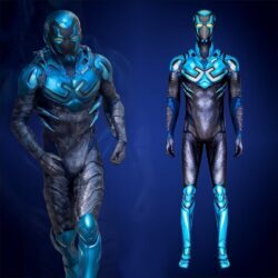 Fantasia Besouro Azul Filme Cosplay Adulto Traje Luxo Profissional