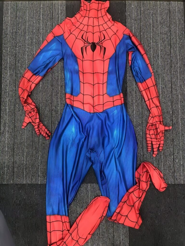 Fantasia Homem-Aranha Filme Tom Holland Cosplay Traje Luxo Profissional - Imagem 4
