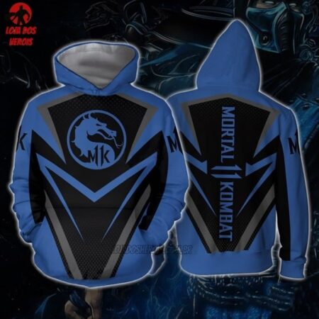 Blusa Jaqueta Casaco Subzero Mortal Kombat 11