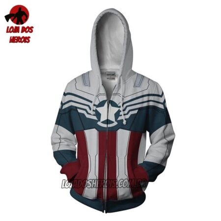 Jaqueta Blusa Casaco - Capitão América Sam Wilson - Image 2