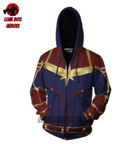 Jaqueta Blusa Casaco - Capitã Marvel Clássica - Image 2