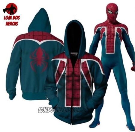 Jaqueta Blusa Casaco - Homem Aranha UK