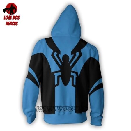 Jaqueta Blusa Casaco - Homem Aranha Azul - Image 3