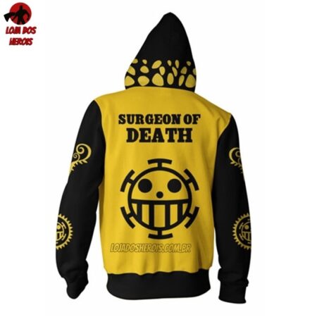 Blusa Jaqueta Casaco Trafalgar Law - One Piece - Image 3