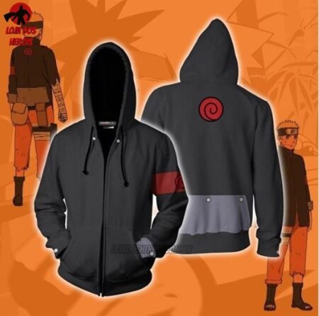 Blusa Jaqueta Casaco Naruto Uzumaki - Naruto The Last Filme