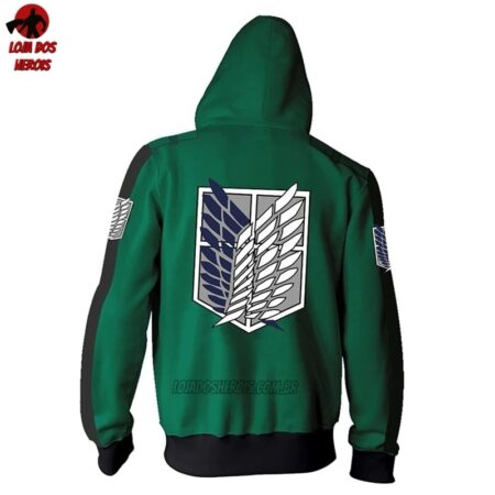 Blusa Jaqueta Casaco Divisão Reconhecimento Attack On Titan - Image 3