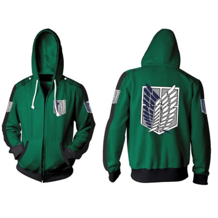 Blusa Jaqueta Casaco Divisão Reconhecimento Attack On Titan