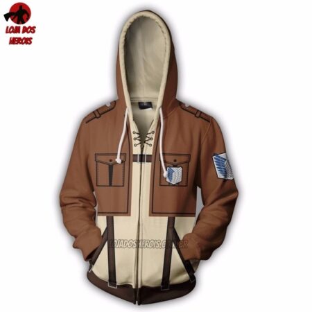 Blusa Jaqueta Casaco Eren Yeager - Attack On Titan - Image 2