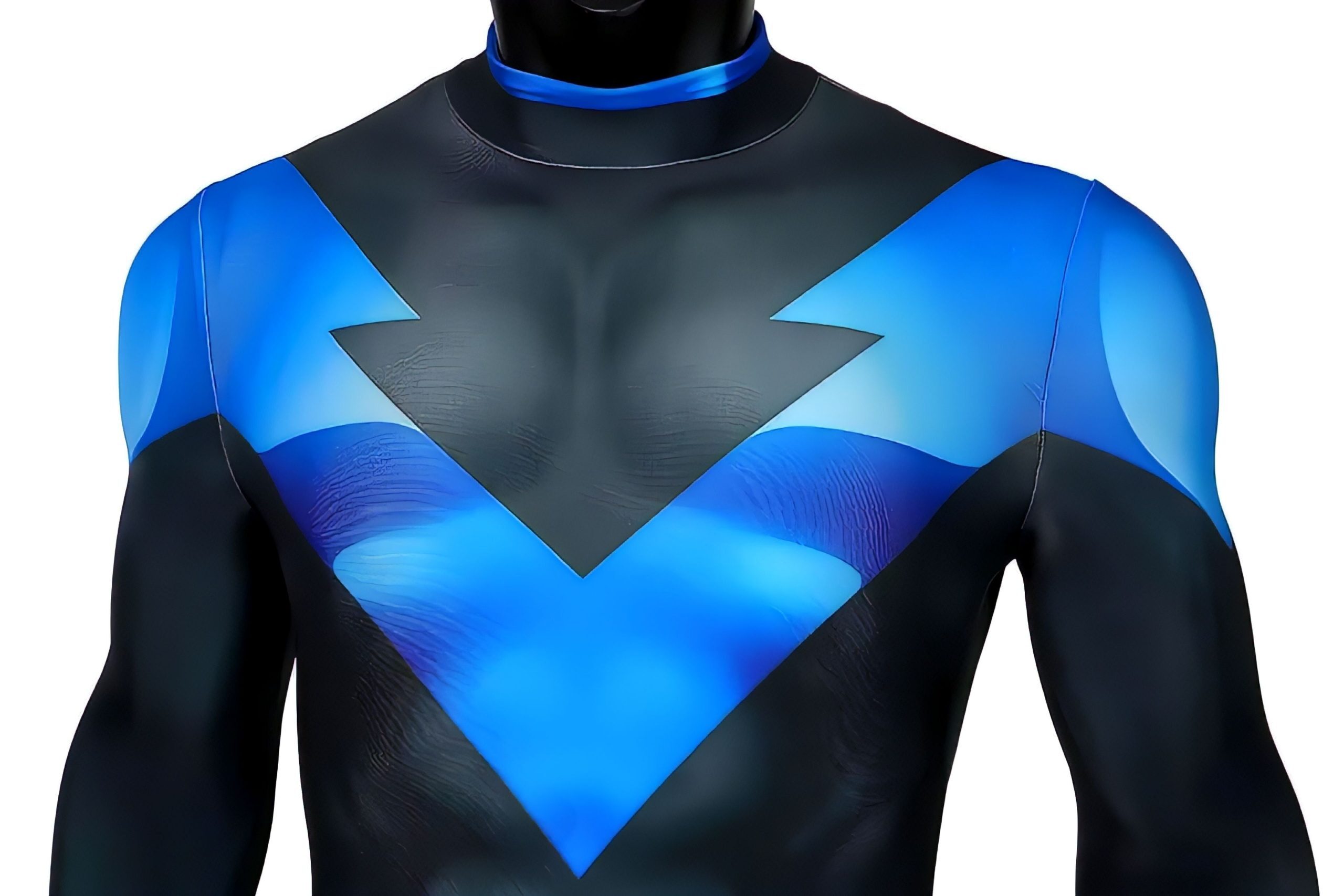 Fantasia Asa Noturna Dick Grayson Cosplay Adulto Traje Luxo Profissional - Imagem 3