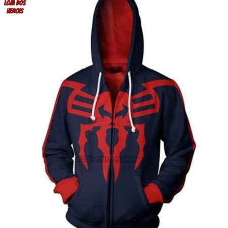 Blusa Jaqueta Casaco Homem Aranha Modelo 2099 - Imagem 2