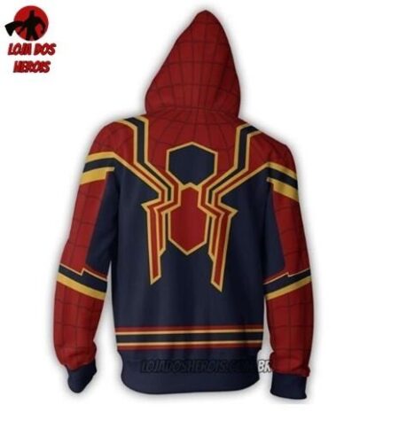 Jaqueta/Blusa/Casaco Homem Aranha de Ferro Vingadores - Image 3