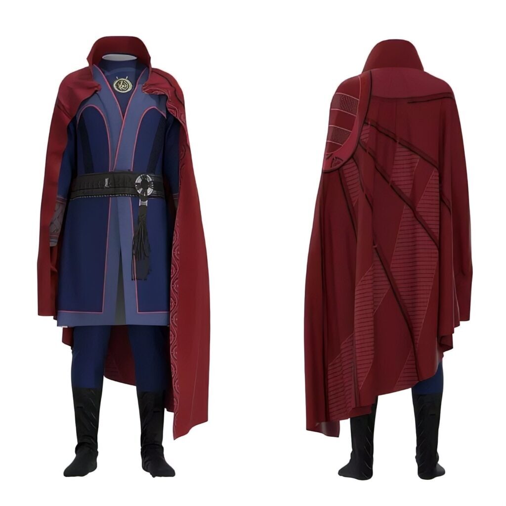 Fantasia Doutor Estranho Vingadores Cosplay Traje Luxo Profissional - Imagem 2