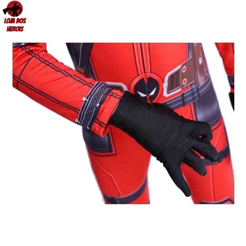Fantasia Infantil Cosplay Heróis Deadpool Filme Crianças Eventos - Imagem 5
