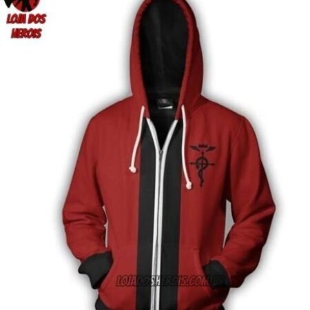 Jaqueta/Blusa/Casaco Edward - Fullmetal Alchemist Anime - Imagem 2