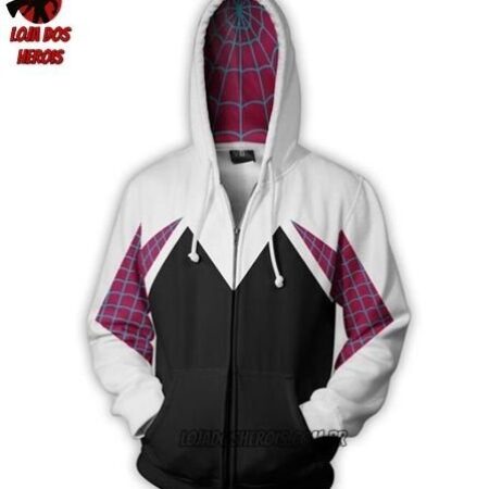 Jaqueta/Blusa/Casaco Spider-Gwen Homem Aranha - Imagem 2