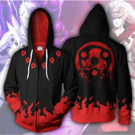 Jaqueta/Blusa Sasuke Itachi Sharingan - Naruto Shippuden