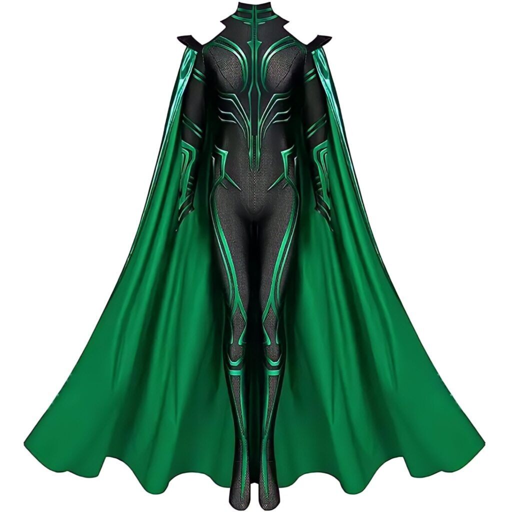 Fantasia Hela Filme Thor Ragnarok Cosplay Traje Luxo Profissional - Imagem 2