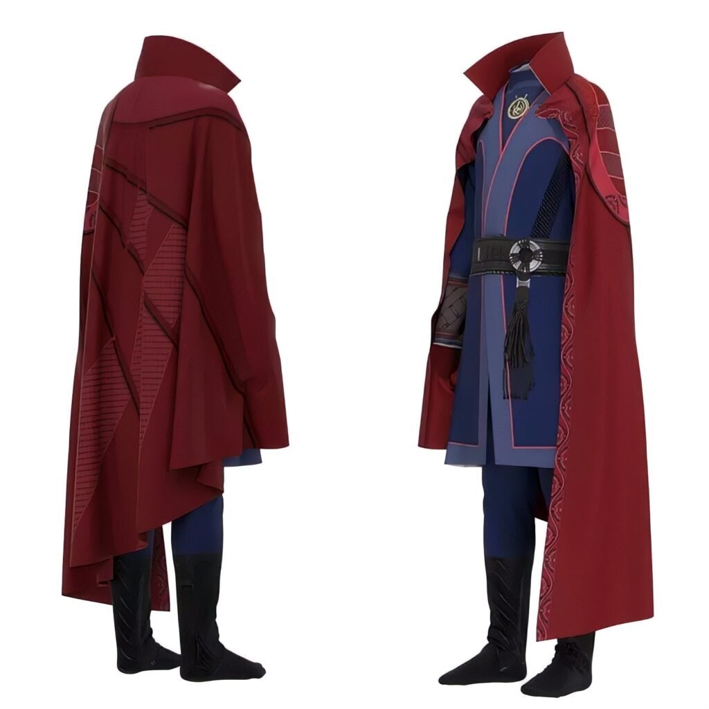 Fantasia Doutor Estranho Vingadores Cosplay Traje Luxo Profissional - Imagem 3