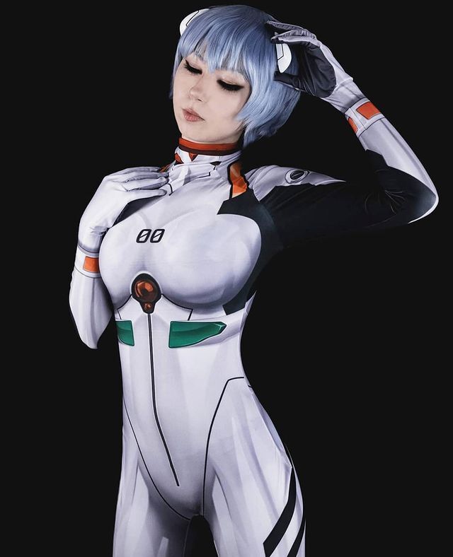 Fantasia Feminina Asuka Shinji Neon Genesis Evangelion Anime Cosplay Traje Luxo - Imagem 4