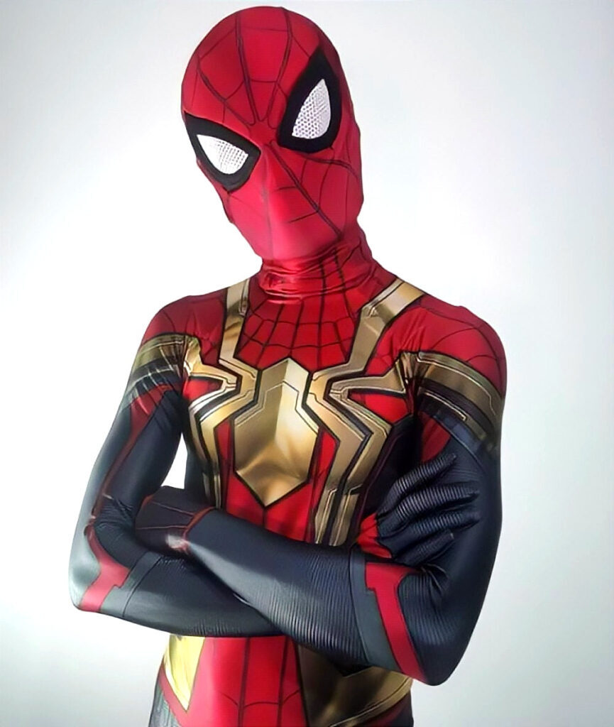 Fantasia Homem-Aranha Ferro Sem Volta Para Casa Filme Adulto Cosplay Traje Luxo